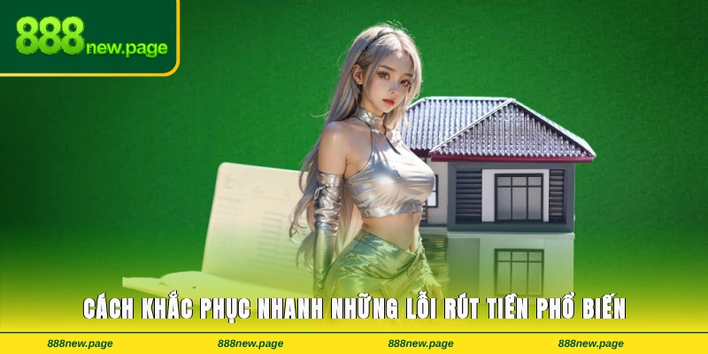 Cách khắc phục nhanh những lỗi rút tiền phổ biến