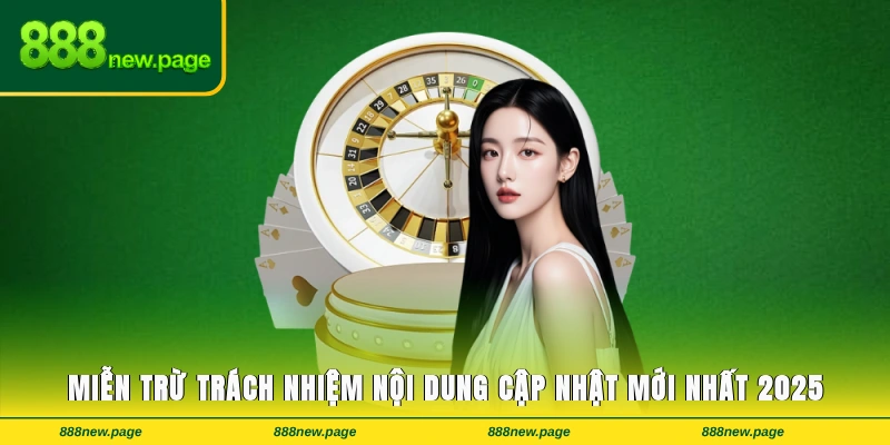 Miễn Trừ Trách Nhiệm