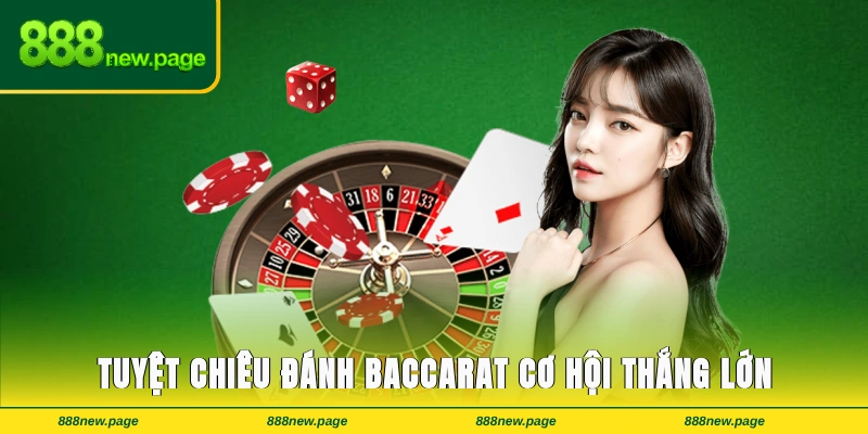Cao thủ áp dụng tuyệt chiêu đánh Baccarat nâng cơ hội thắng